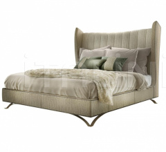Кровать Brad Stripes Кровать Brad Stripes фабрика Minotti Collezioni