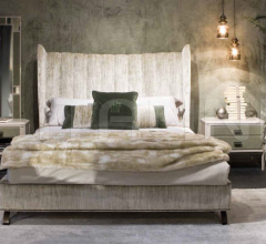 Кровать Brad Stripes Кровать Brad Stripes фабрика Minotti Collezioni