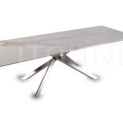 Итальянские Столы обеденные - Стол обеденный Boogie Satin фабрика Naos