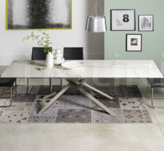 Итальянские Столы обеденные - Стол обеденный Boogie Satin фабрика Naos