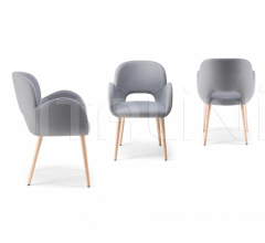 Стул с подлокотниками Bliss-04 base 100 фабрика Torre