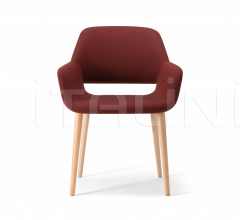 Стул с подлокотниками Magda-06 base 100 фабрика Torre