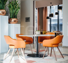 Стул с подлокотниками Manu-04 base 100 фабрика Torre