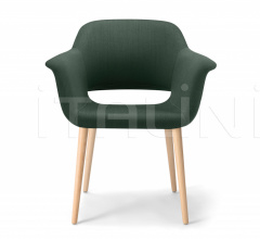 Стул с подлокотниками Megan-04 base 100 фабрика Torre