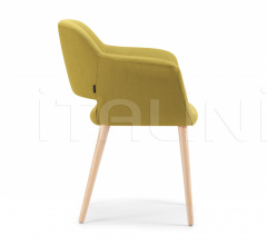 Стул с подлокотниками Megan-04 base 100 фабрика Torre