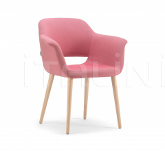 Стул с подлокотниками Megan-04 base 100 фабрика Torre