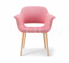 Стул с подлокотниками Megan-04 base 100 фабрика Torre