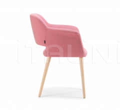 Стул с подлокотниками Megan-04 base 100 фабрика Torre