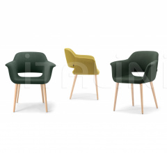 Стул с подлокотниками Megan-04 base 100 фабрика Torre