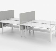 Письменный стол Tyde 2 Workstations Письменный стол Tyde 2 Workstations фабрика Vitra
