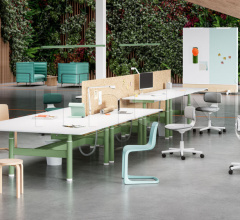 Письменный стол Tyde 2 Workstations Письменный стол Tyde 2 Workstations фабрика Vitra