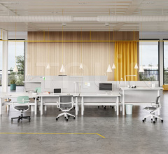 Письменный стол Tyde 2 Workstations Письменный стол Tyde 2 Workstations фабрика Vitra