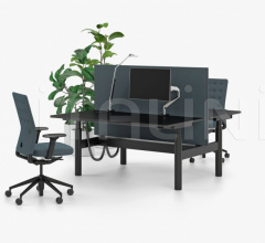 Письменный стол Tyde 2 Workstations Письменный стол Tyde 2 Workstations фабрика Vitra