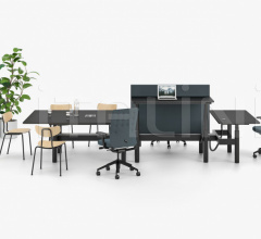 Письменный стол Tyde 2 Workstations Письменный стол Tyde 2 Workstations фабрика Vitra