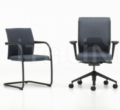 Стул с подлокотниками ID Visitor Mesh Стул с подлокотниками ID Visitor Mesh фабрика Vitra