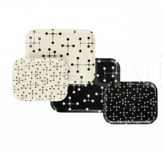 Поднос Classic Trays - Dot Pattern reverse dark Поднос Classic Trays - Dot Pattern reverse dark фабрика Vitra