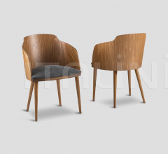 Стул с подлокотниками DB006437 фабрика Dialma Brown