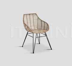 Стул с подлокотниками DB006287 фабрика Dialma Brown