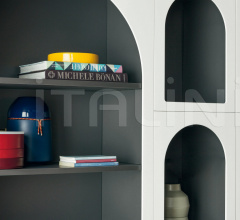 Итальянские Гостиная - Книжный стеллаж Cabinet de Curiosite Итальянские Гостиная - Книжный стеллаж Cabinet de Curiosite фабрика Bonaldo