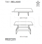 Журнальный столик BELLAGIO Ozzio