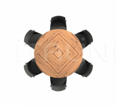 Стол обеденный Big Round фабрика Ozzio