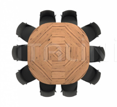 Стол обеденный Big Round фабрика Ozzio