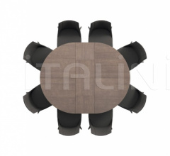 Стол обеденный Big Round фабрика Ozzio