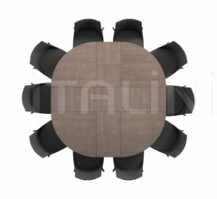 Стол обеденный Big Round фабрика Ozzio