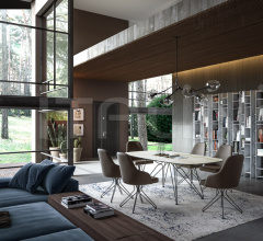 Стол обеденный CROSS Стол обеденный CROSS фабрика Easyline by Ozzio Italia