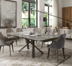 Стул с подлокотниками LARA Стул с подлокотниками LARA фабрика Easyline by Ozzio Italia