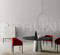 Стул с подлокотниками Frank фабрика Porro