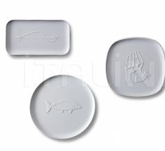 Итальянские Кухонная посуда - Блюдо Chandigarh - Poisson фабрика Cassina