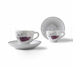 Итальянские Кухонная посуда - Сервиз Service Prunier - Coffee set фабрика Cassina