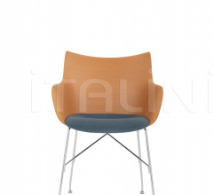 Стул с подлокотниками Q/WOOD Стул с подлокотниками Q/WOOD фабрика Kartell