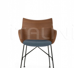 Стул с подлокотниками Q/WOOD Стул с подлокотниками Q/WOOD фабрика Kartell