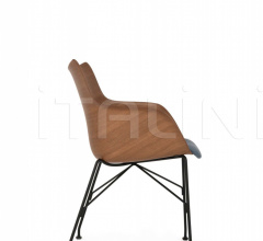 Стул с подлокотниками Q/WOOD Стул с подлокотниками Q/WOOD фабрика Kartell