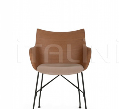 Стул с подлокотниками Q/WOOD Стул с подлокотниками Q/WOOD фабрика Kartell
