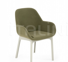 Стул с подлокотниками CLAP Aquaclean Стул с подлокотниками CLAP Aquaclean фабрика Kartell