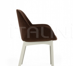 Стул с подлокотниками CLAP Aquaclean Стул с подлокотниками CLAP Aquaclean фабрика Kartell