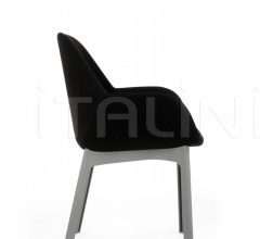 Стул с подлокотниками CLAP Aquaclean Стул с подлокотниками CLAP Aquaclean фабрика Kartell