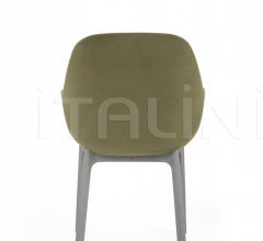 Стул с подлокотниками CLAP Aquaclean Стул с подлокотниками CLAP Aquaclean фабрика Kartell