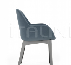 Стул с подлокотниками CLAP Aquaclean Стул с подлокотниками CLAP Aquaclean фабрика Kartell