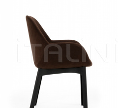 Стул с подлокотниками CLAP Aquaclean Стул с подлокотниками CLAP Aquaclean фабрика Kartell
