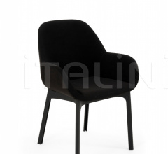 Стул с подлокотниками CLAP Aquaclean Стул с подлокотниками CLAP Aquaclean фабрика Kartell