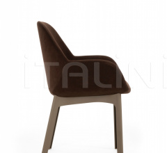 Стул с подлокотниками CLAP Aquaclean Стул с подлокотниками CLAP Aquaclean фабрика Kartell