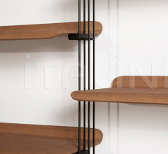 Итальянские Гостиная - Книжный стеллаж ADAM WOOD Итальянские Гостиная - Книжный стеллаж ADAM WOOD фабрика Kartell