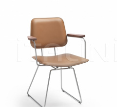 Стул с подлокотниками Echoes S.H. фабрика Flexform