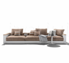 Итальянские Уличная мебель - Модульный диван Freeport фабрика Flexform