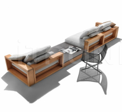 Итальянские Уличная мебель - Модульный диван Hamptons фабрика Flexform