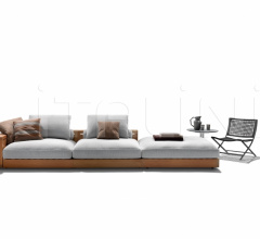 Итальянские Уличная мебель - Модульный диван Hamptons фабрика Flexform